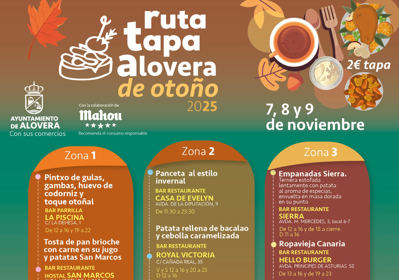 RUTA DE LA TAPA OTOÑO