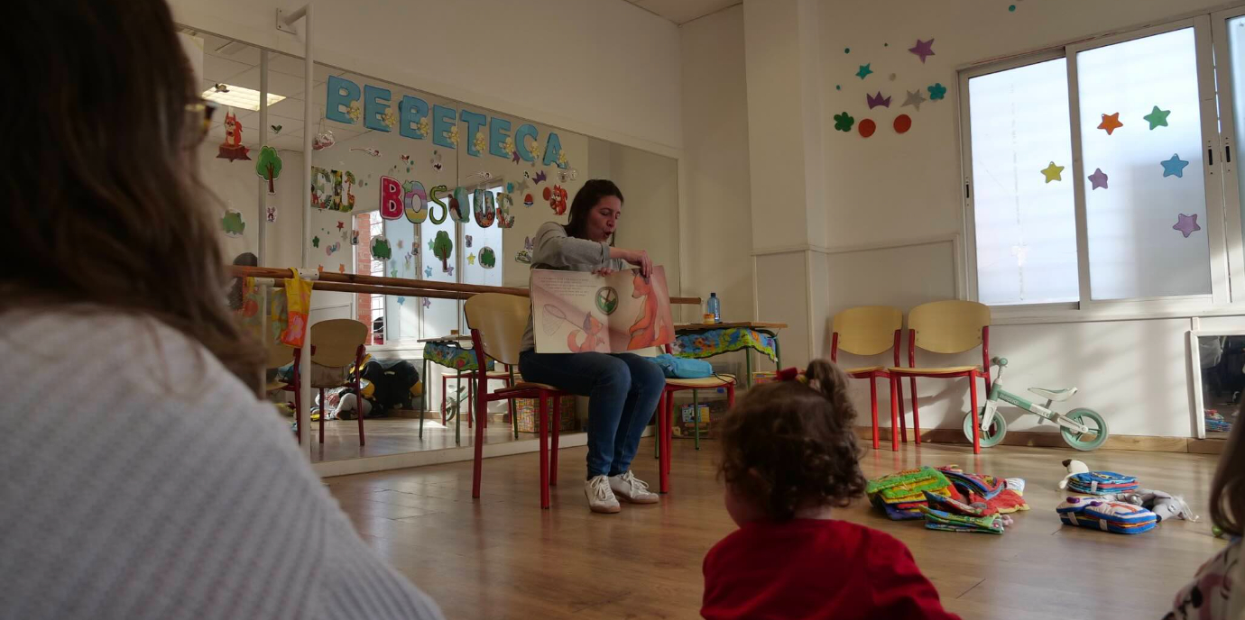 Gran demanda en el servicio de bebeteca 