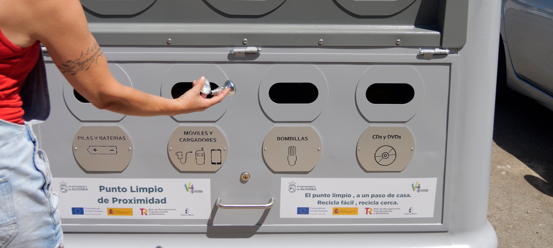 Llegan los puntos limpios de proximidad al municipio.